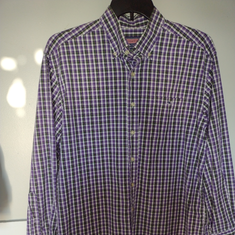 Vineyard Vines Men's Shirt Size L Tucker Fit